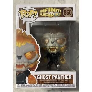 Funko Pop Ghost Panther 860 Marvel Infinity Warps